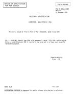 MIL MIL-C-60118 Notice 2 - Inactivation