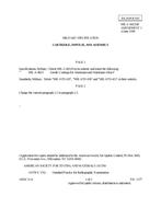 MIL MIL-C-60235B Amendment 1