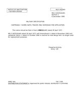 MIL MIL-C-60252A Notice 2 - Inactivation