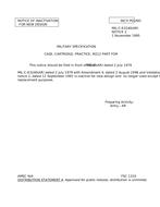MIL MIL-C-63240 Notice 2 - Inactivation