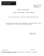 MIL MIL-C-70494 Notice 1 - Inactivation