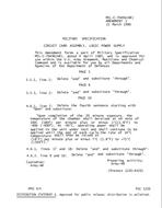 MIL MIL-C-70496 Amendment 1