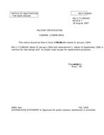MIL MIL-C-71186 Notice 1 - Inactivation