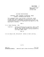 MIL MIL-C-71189 Amendment 1