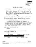 MIL MIL-C-782B Amendment 1