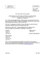 MIL MIL-C-7974/3 Notice 1 - Cancellation