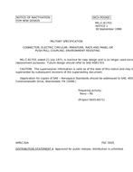MIL MIL-C-81703 Notice 1 - Inactivation