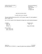 MIL MIL-C-81751B Notice 1 - Inactivation