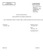 MIL MIL-C-83242 Notice 3 - Reactivation