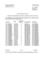 MIL MIL-C-85049/85 Notice 1 - Cancellation