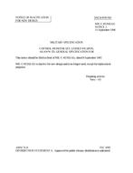MIL MIL-C-85392 Notice 1 - Inactivation