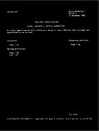 MIL MIL-C-9074C Notice 1 - Validation