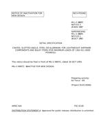 MIL MIL-C-9897C Notice 2 - Inactivation