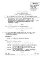 MIL MIL-D-14978A Amendment 5
