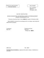 MIL MIL-D-18300H Notice 1 - Inactivation