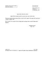 MIL MIL-D-5025C Notice 2 - Inactivation