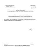 MIL MIL-D-63057 Notice 2 - Inactivation