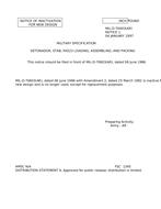 MIL MIL-D-70603 Notice 1 - Inactivation