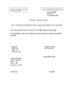 MIL MIL-D-81298D Notice 1 - Inactivation