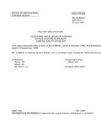 MIL MIL-D-8683C Notice 1 - Inactivation