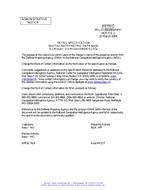 MIL MIL-D-89029 Notice 1 - Administrative 1