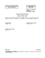 MIL MIL-DTL-11484/55D Notice 1 - Inactivation