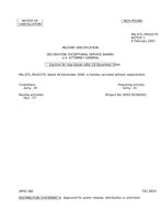 MIL MIL-DTL-3943/279 Notice 1 - Cancellation
