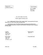 MIL MIL-P-10809G Notice 1 - Cancellation