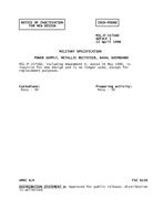 MIL MIL-P-15736D Notice 1 - Inactivation