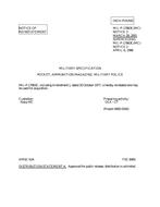 MIL MIL-P-17863C Notice 3 - Reactivation