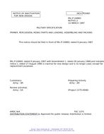 MIL MIL-P-2496D Notice 2 - Inactivation