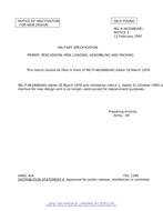 MIL MIL-P-46294B Notice 2 - Inactivation