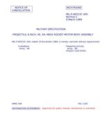 MIL MIL-P-48323C Notice 2 - Cancellation