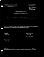 MIL MIL-P-49378 Notice 2 - Inactivation