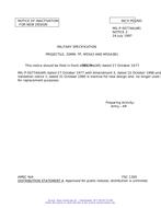 MIL MIL-P-50774A Notice 2 - Inactivation