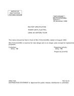 MIL MIL-P-53123/2 Notice 1 - Inactivation