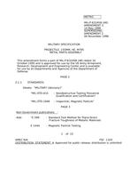 MIL MIL-P-63245B Amendment 3