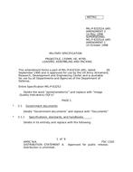 MIL MIL-P-63252A Amendment 2