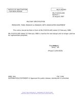 MIL MIL-P-63331 Notice 1 - Inactivation