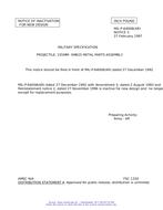 MIL MIL-P-64008 Notice 3 - Inactivation