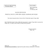 MIL MIL-P-70447 Notice 1 - Inactivation