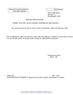 MIL MIL-P-70819 Notice 1 - Inactivation