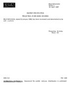 MIL MIL-P-85121 Notice 1 - Validation 1