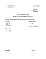 MIL MIL-P-89F Notice 1 - Cancellation