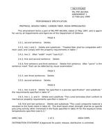 MIL MIL-PRF-46190A Amendment 1