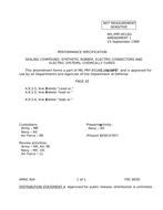 MIL MIL-PRF-8516G Amendment 1