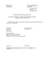 MIL MIL-PRF-87269A Notice 1 - Validation