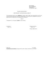 MIL MIL-S-10399D Amendment 1