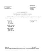 MIL MIL-S-12109/7 Notice 1 - Validation