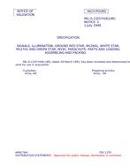 MIL MIL-S-13257H Notice 1 - Validation